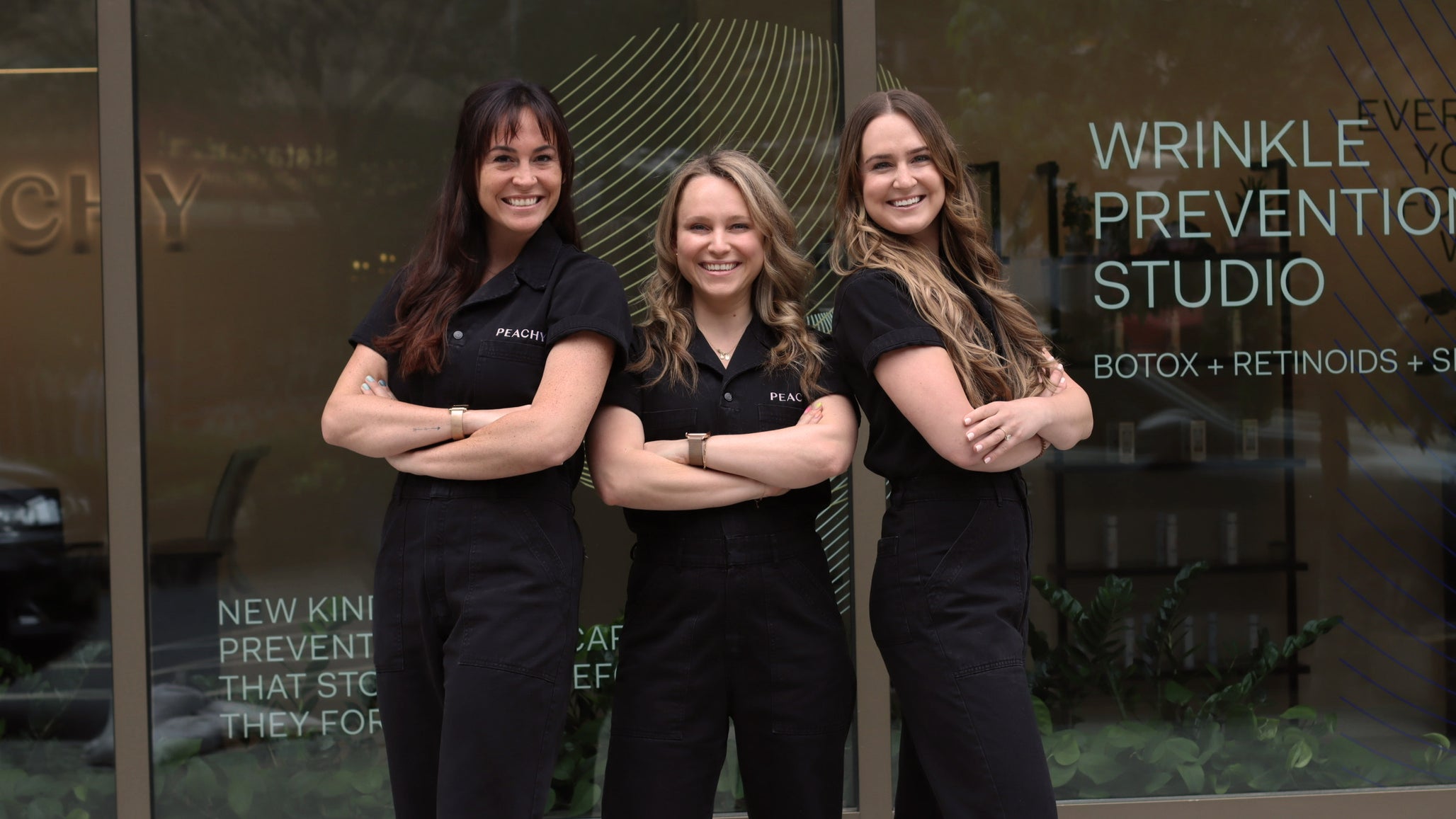Peachy Nurse Practitioners in front of West SoHo botox studio