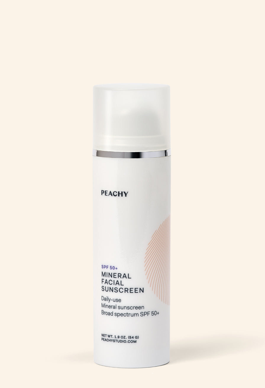 Mineral Facial Sunscreen container