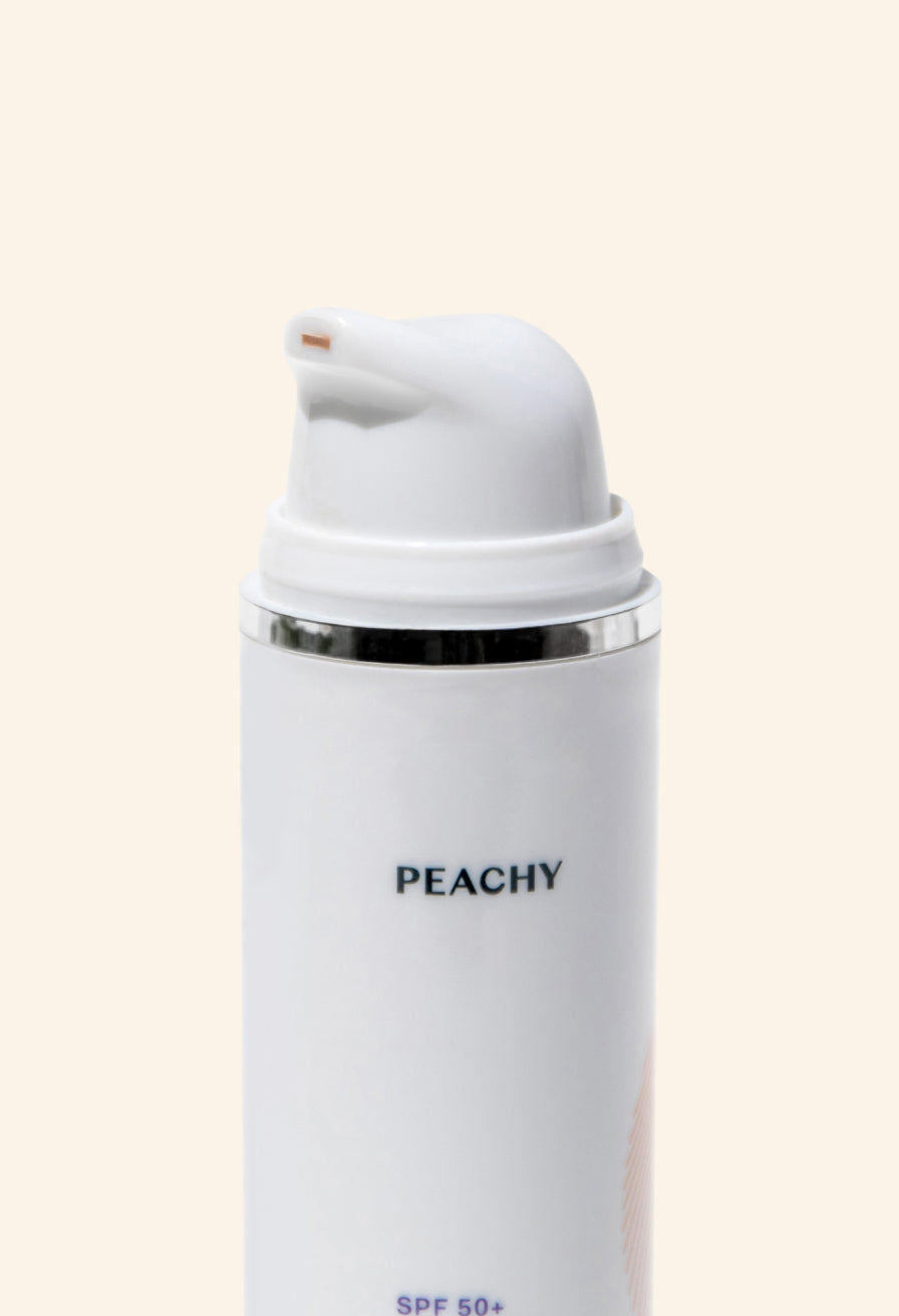 Tinted Facial Sunscreen dispenser
