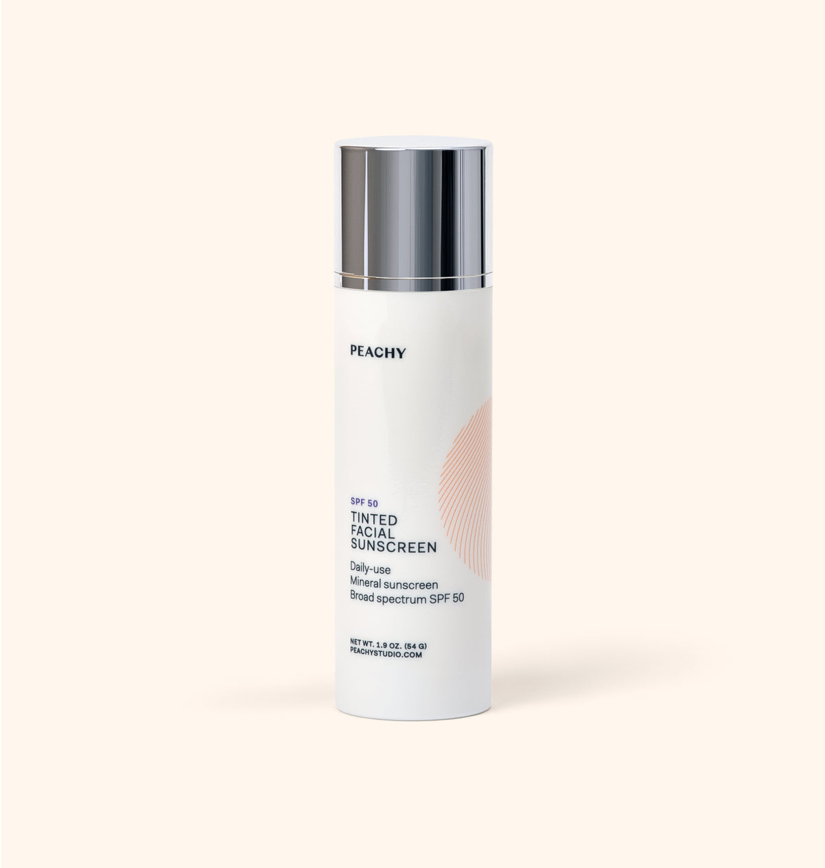 Tinted facial sunscreen