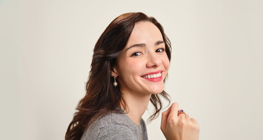 Young woman smiling