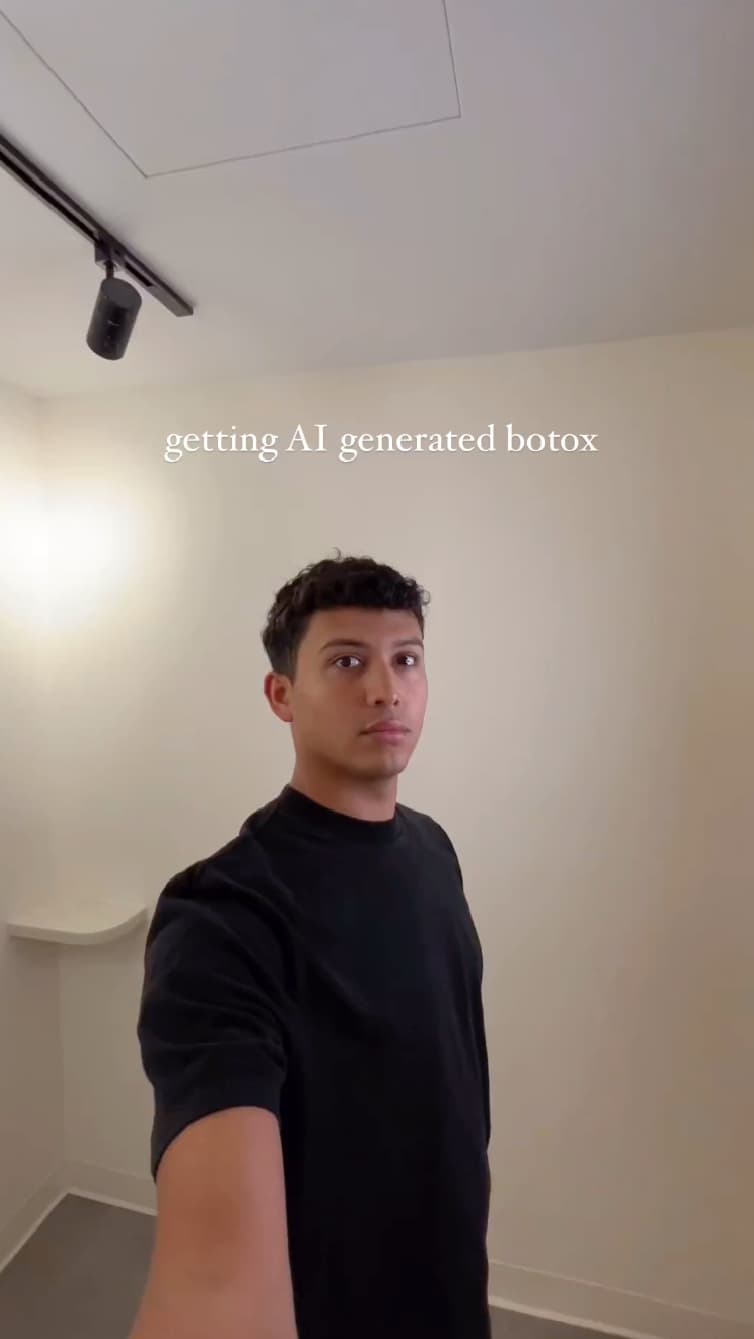 getting AI generated botox